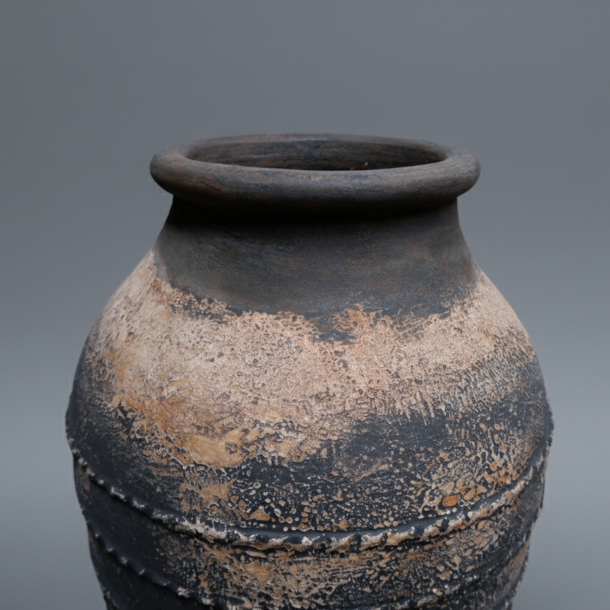 Ondina Distressed Terracotta Pot