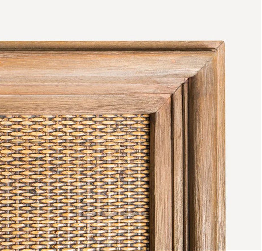 Margot Rattan & Timber King Bedhead - In Stock & Ready To Ship