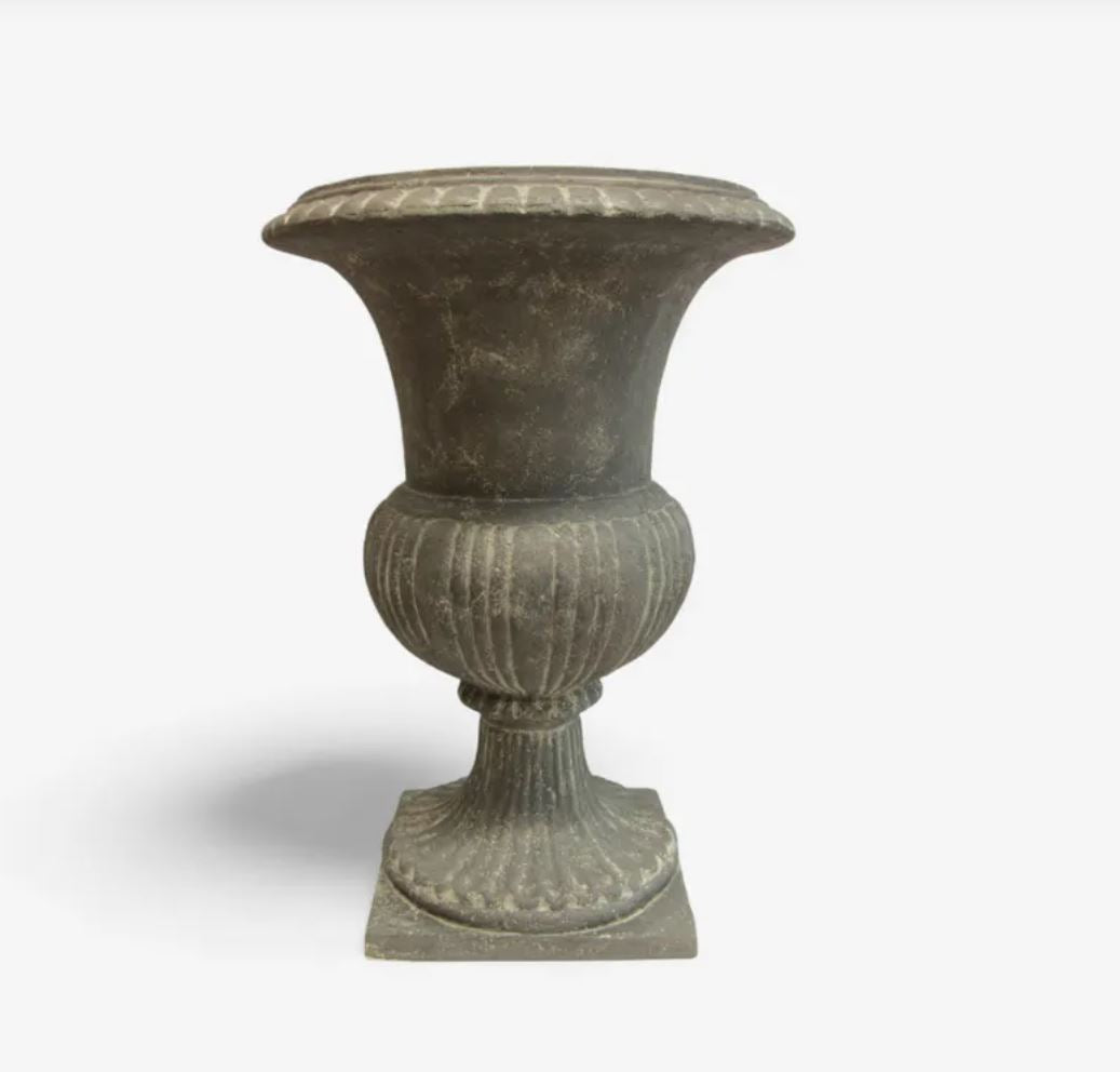 Bellagio Distressed Grey Urn - Large