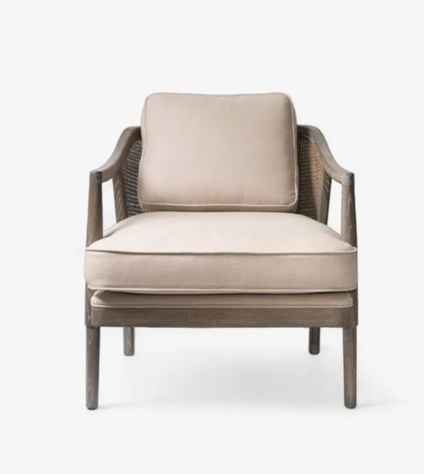 Brighton Rattan & Timber Armchair | In Stock & Ready To Ship