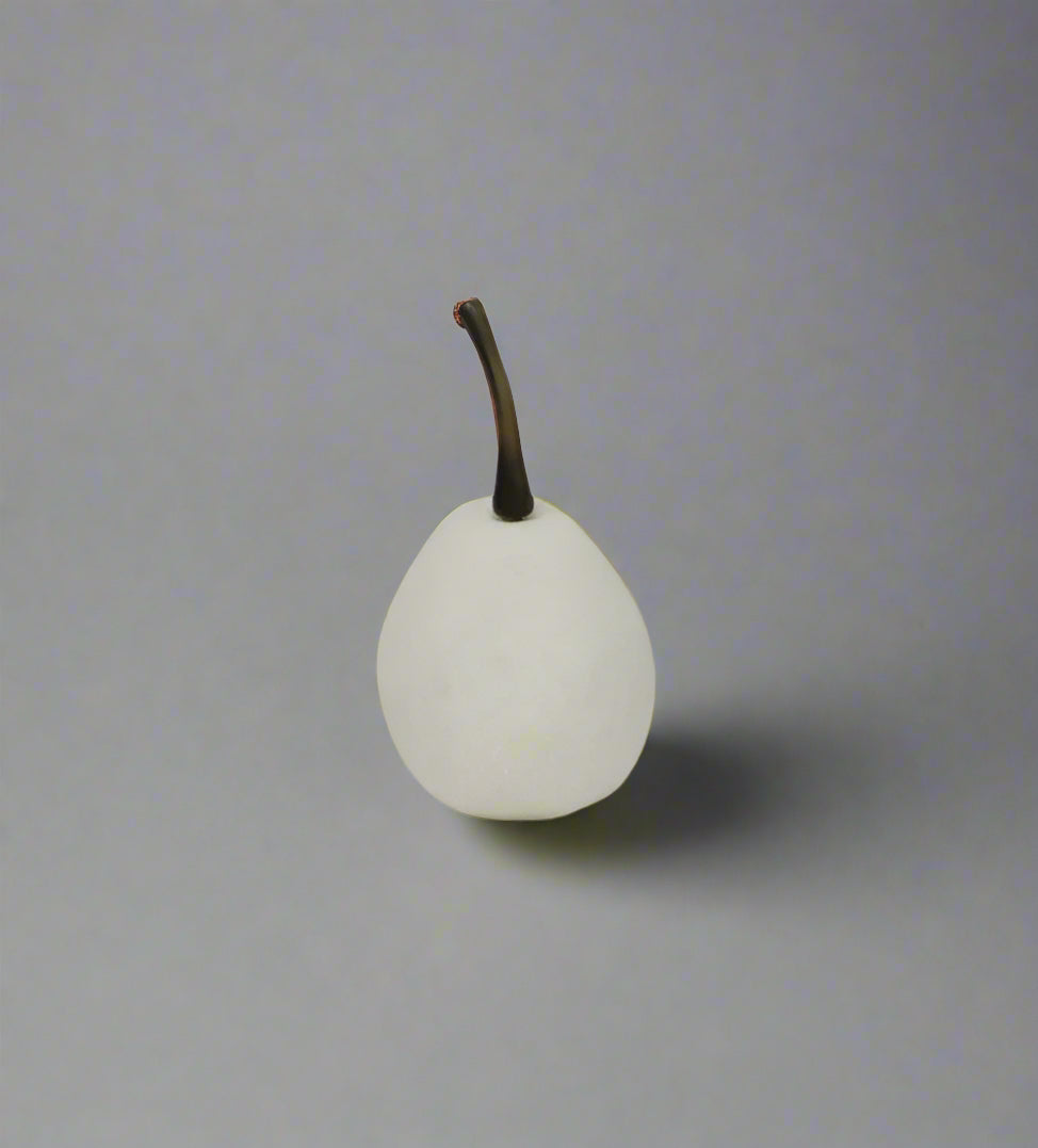 Quartz Pear Ornament - Large