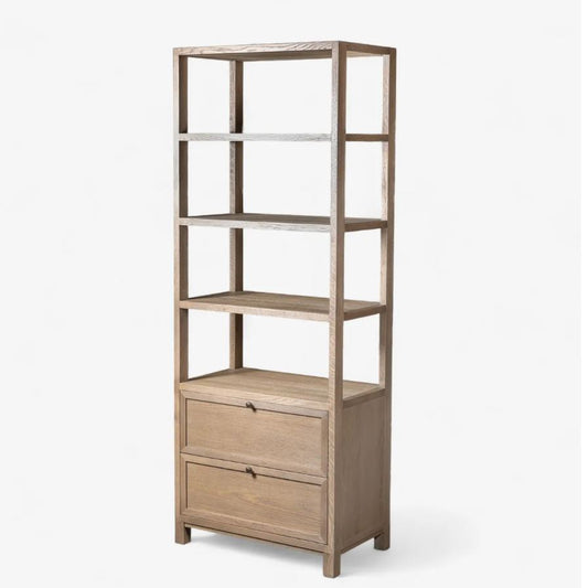 Dakota Timber Display Cabinet - In Stock & Ready To Ship