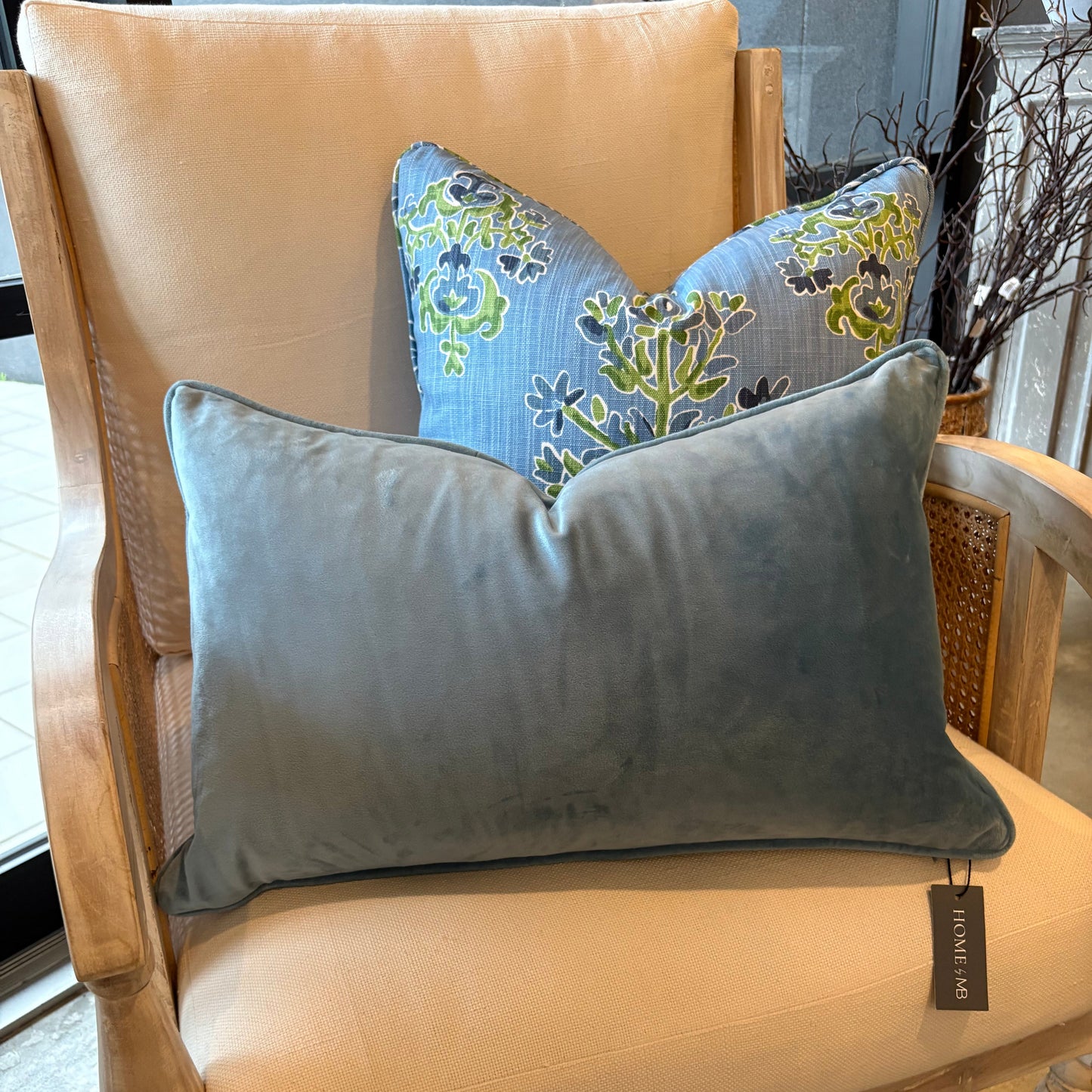 Lacefield Clara Cornflower Cushion