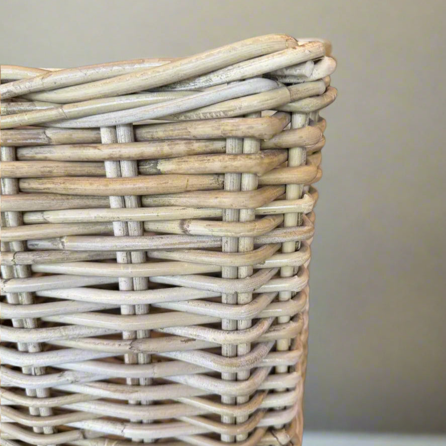 Lucca Square Rattan Basket - Small