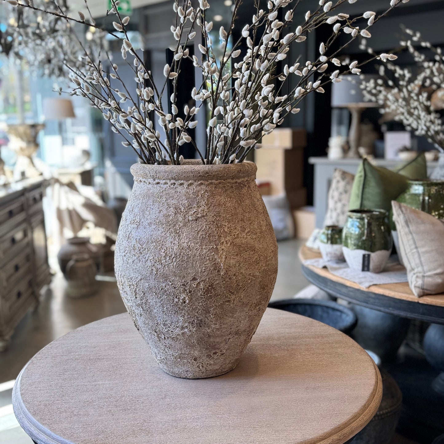 Sorgues Distressed Terracotta Pot