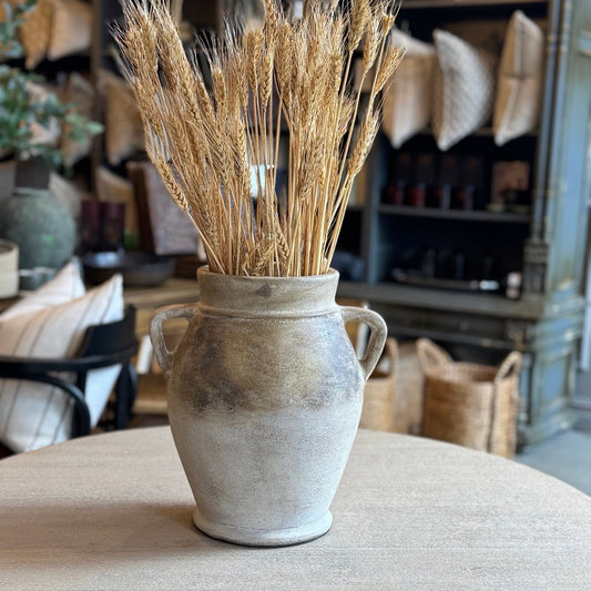 Lille Distressed Terracotta Vase - Large