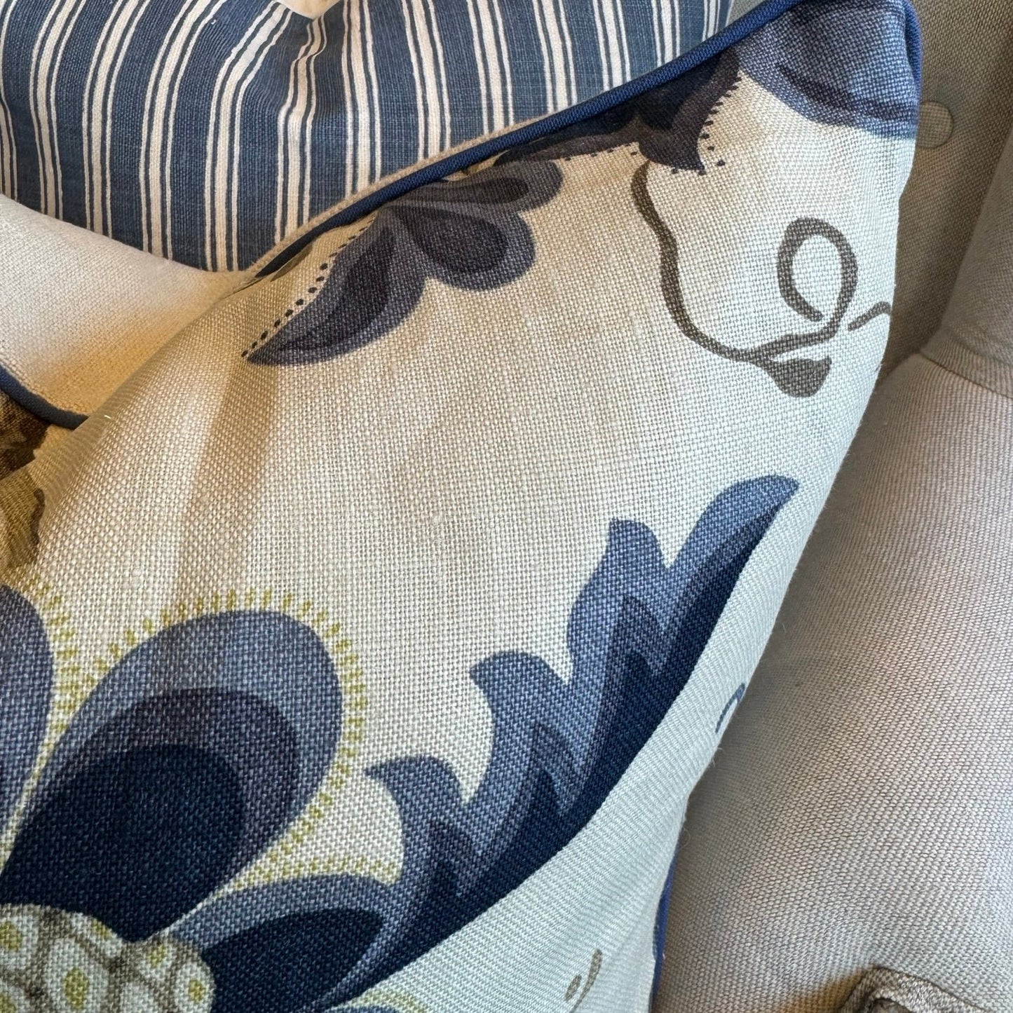 Sophia Floral Heavyweight Cushion 50cm x 50cm