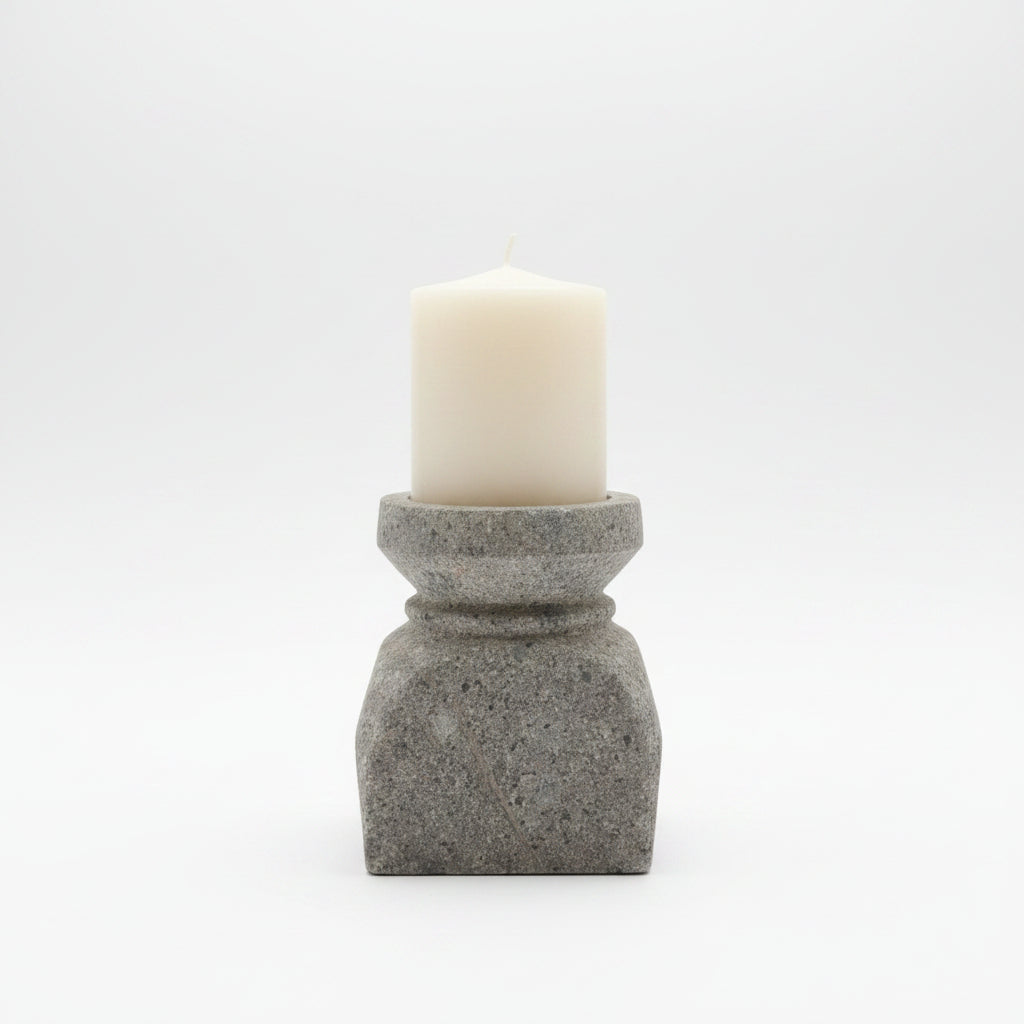 Spoleto Batu Api Candle Holder