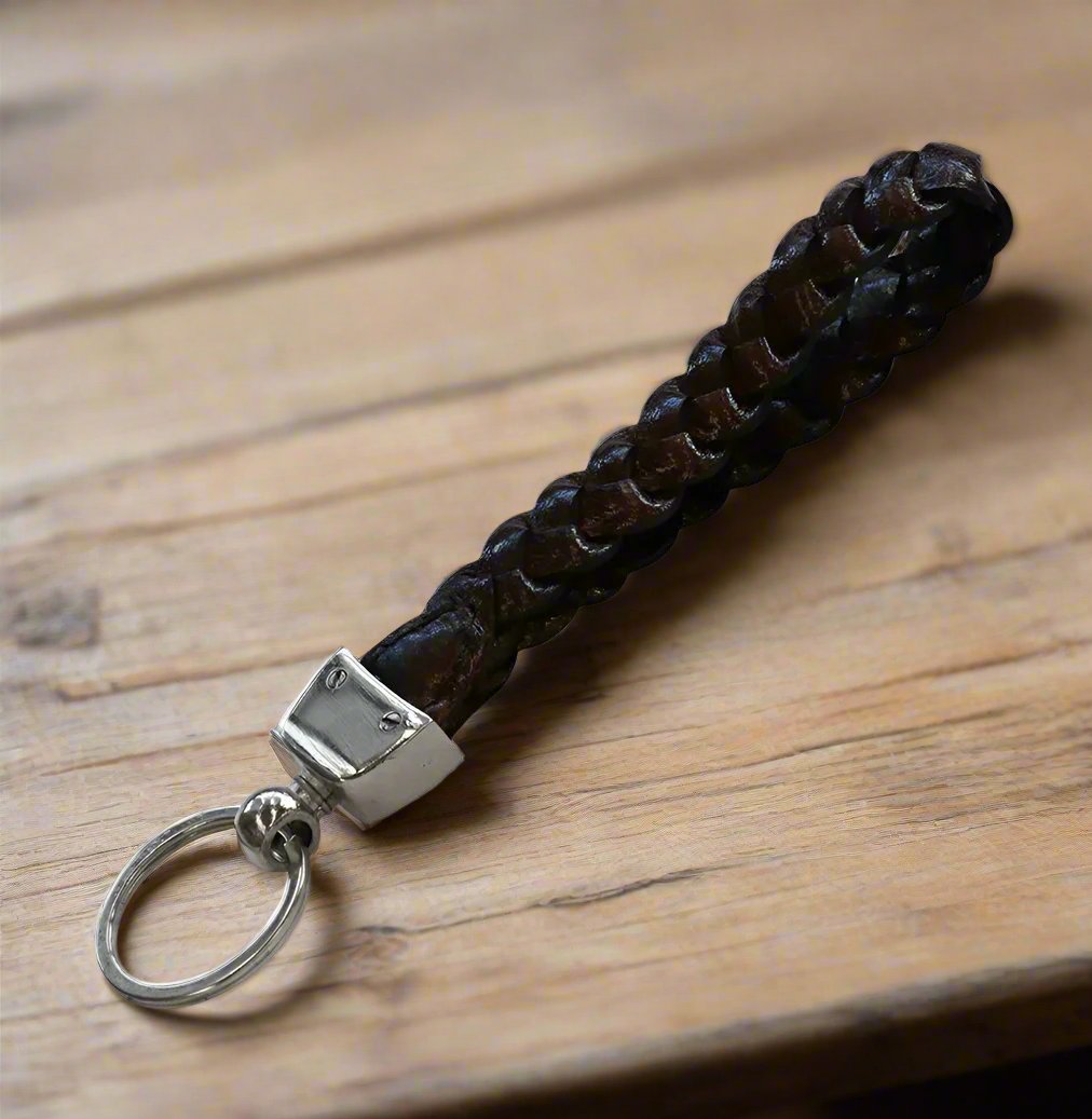Leather Key Ring