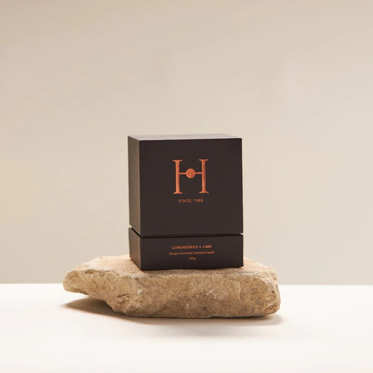 Feel refreshed and uplifted with the zesty citrus notes of lemongrass and lime, delicately intertwined with jasmine, and rose in our Lemongrass and Lime candle. You’ll be invigorated with it’s top notes of lemon peel and Persian lime zest, heart notes of jasmine and lemongrass and base notes of rosewood and vanilla bean. Boxed.