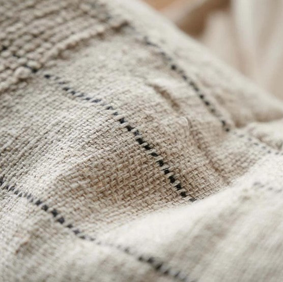 Marco Handwoven 100% Linen Cushion - 50 x 50