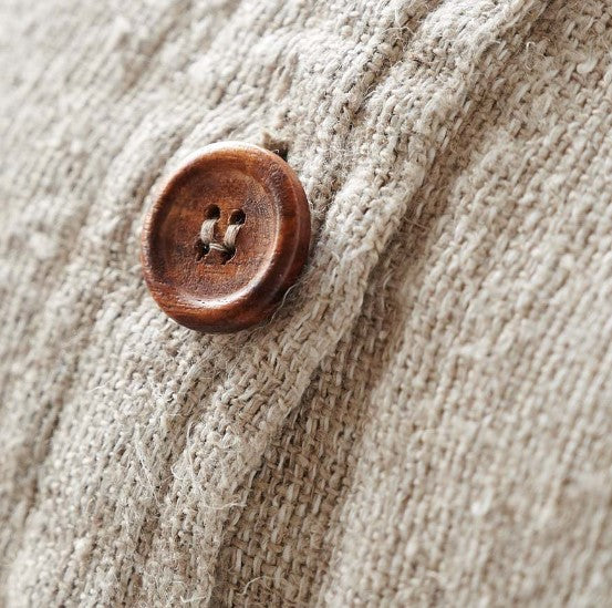 Marco Handwoven 100% Linen Cushion - 50 x 50