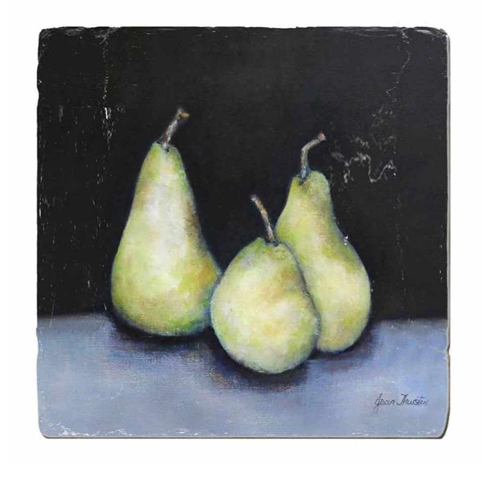 This Hand-Painted Midnight Pears Trivet contains a palette of moody tones, which are locally hand-painted and curated by a talented artist from New Zealand. Brimming with vibrancy and luxury, these colours are the ideal method of infusing a sense of warmth into your home. The trivet is well-suited to be placed on a table or bench to guard against the heat of hot dishes.