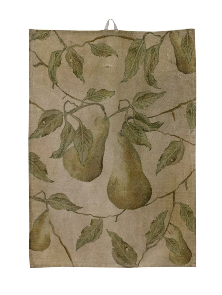 Branche de Poire 100% Linen Tea Towel