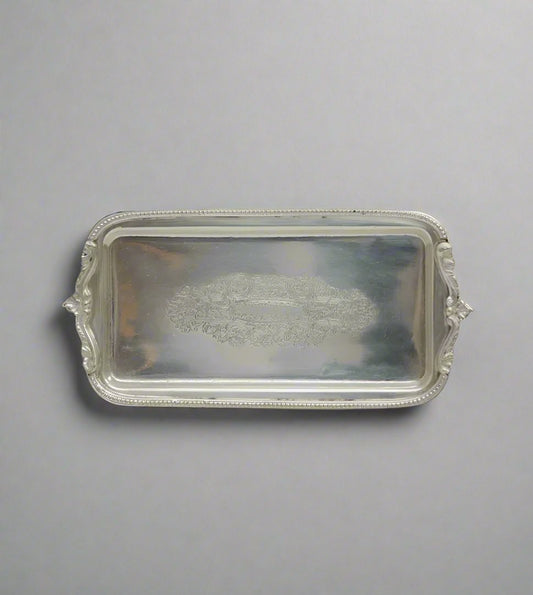 Ornella Decorative Silver Tray