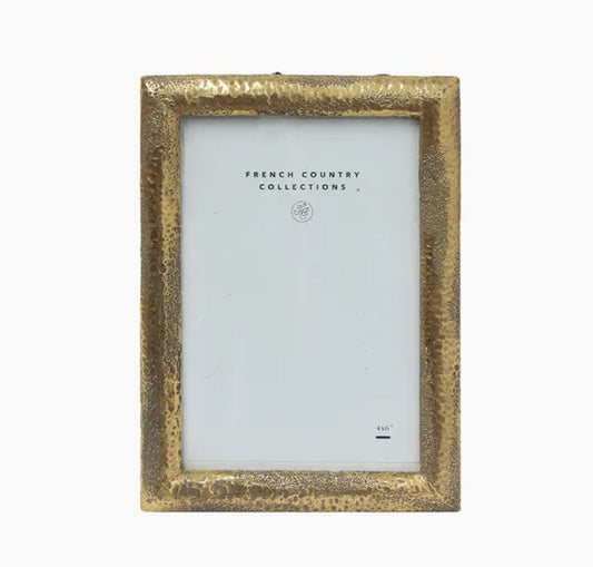 Hammered Gold Photo Frame 4" x 6"
