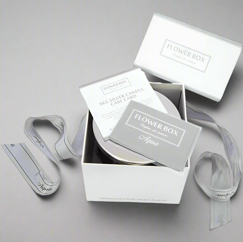 Aqua Hallmark Candle 1kg