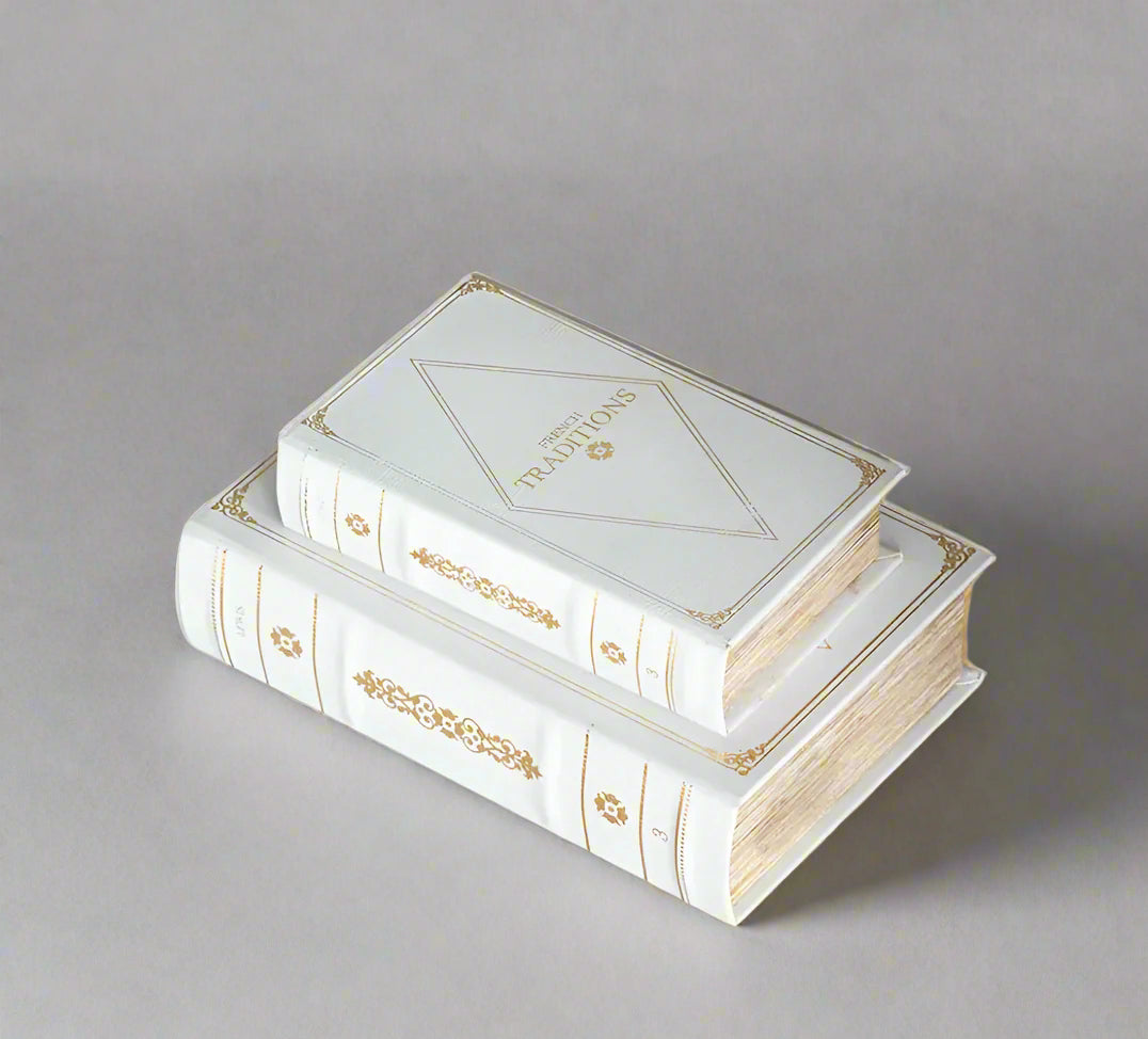 Reims Faux Book Boxes - Set of 2
