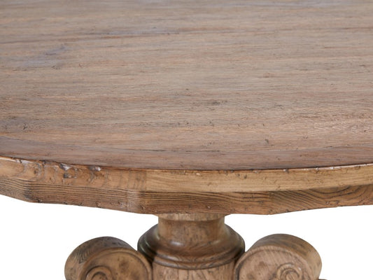 Caribbean European Beech Round Dining Table