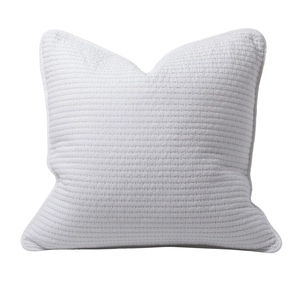 Marié Kantha Stitch Cotton European Pillow - 60cm x 60cm