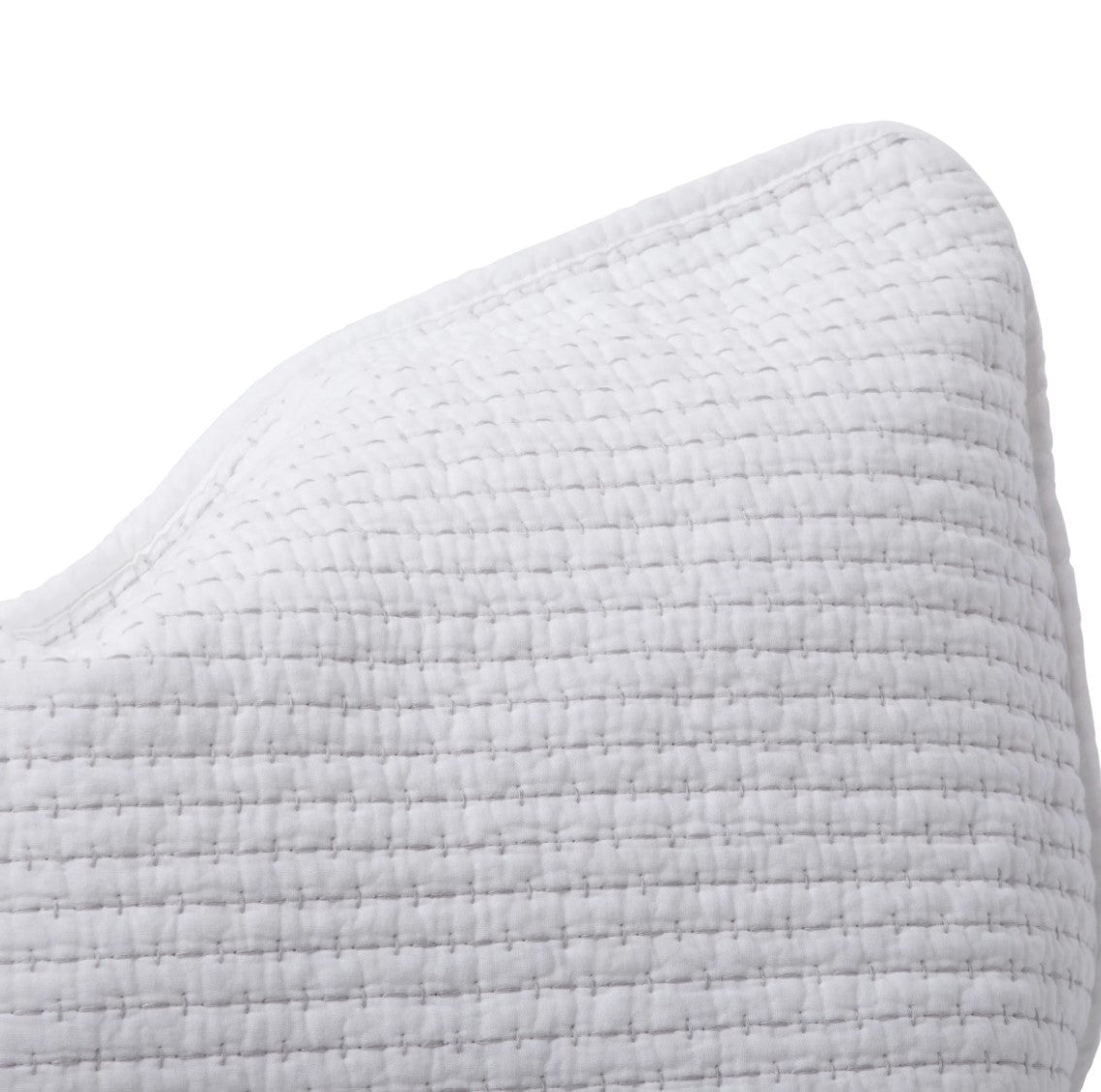 Marié Kantha Stitch Cotton European Pillow - 60cm x 60cm