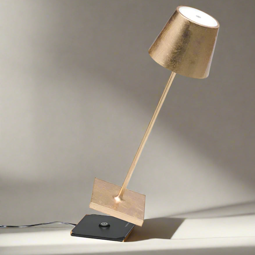 Poldina Pro Portable Lamp - Hand Painted Golf Leaf - Special Order
