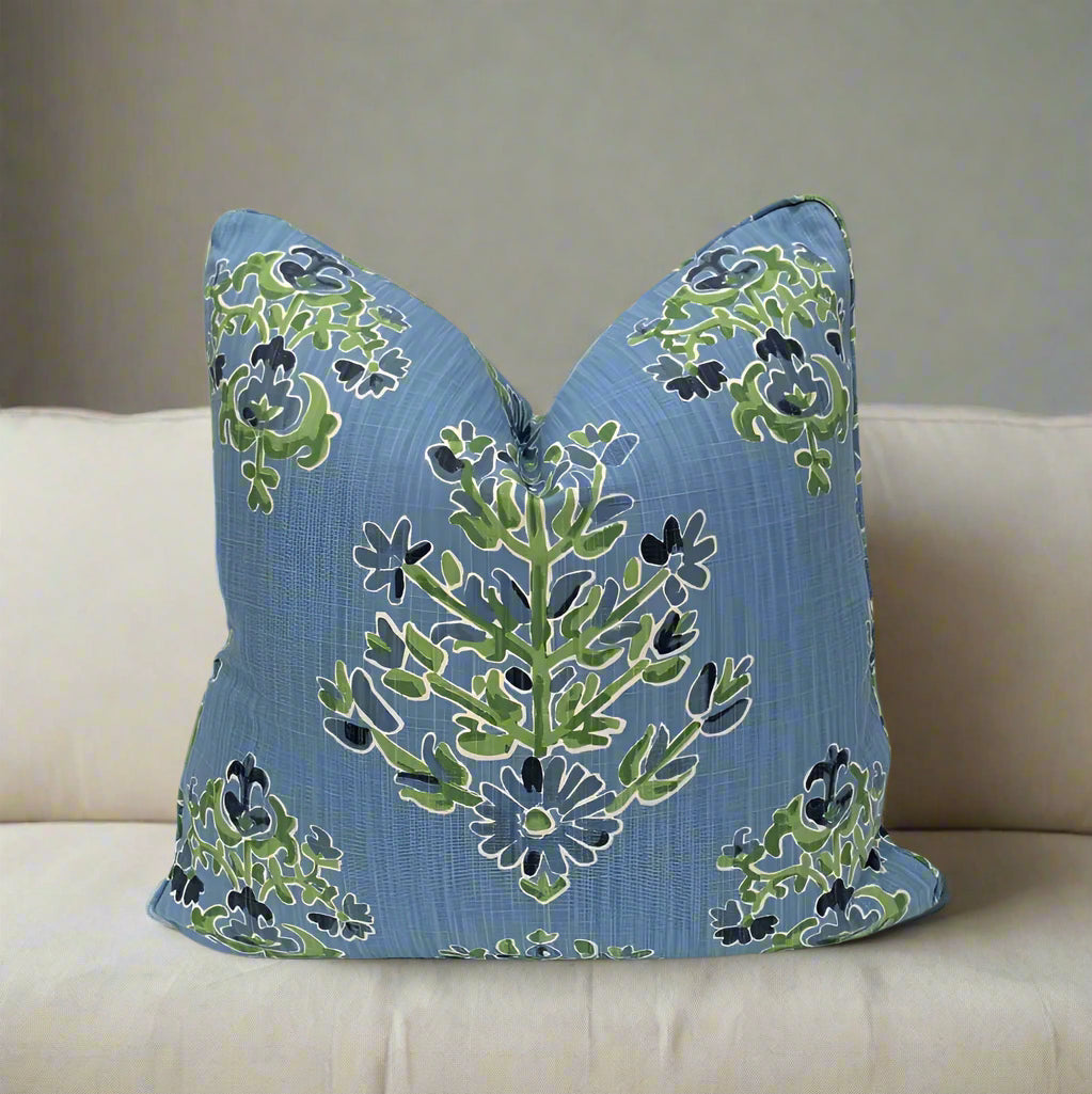 Lacefield Clara Cornflower Cushion