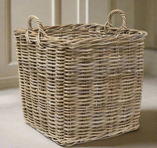 Sophia Square Rattan Basket - Large