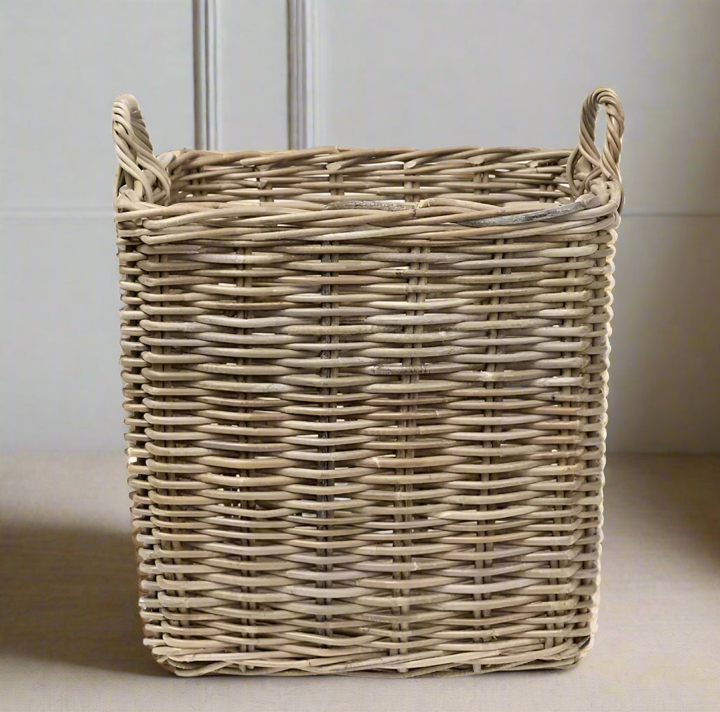 Sophia Square Rattan Basket - Large