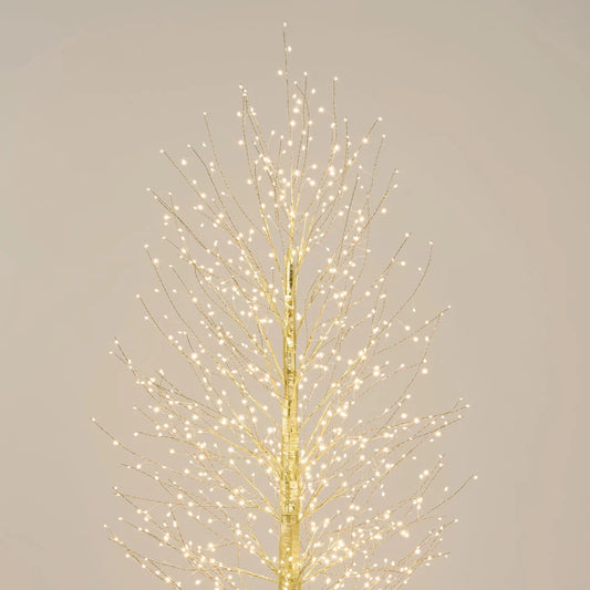 Maison de Noël Gold Forest Twinkling LED Christmas Tree | 150cm