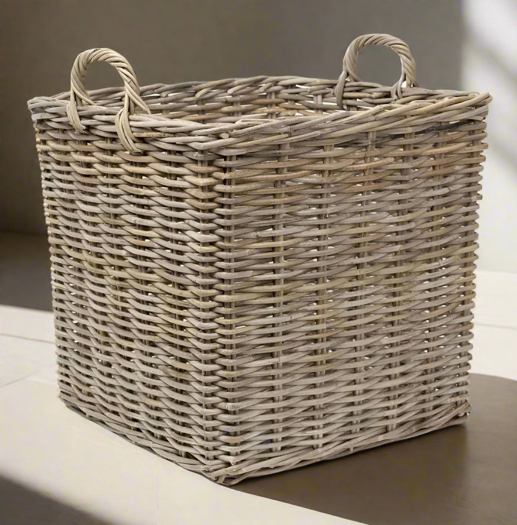 Sophia Square Rattan Basket - Extra Large