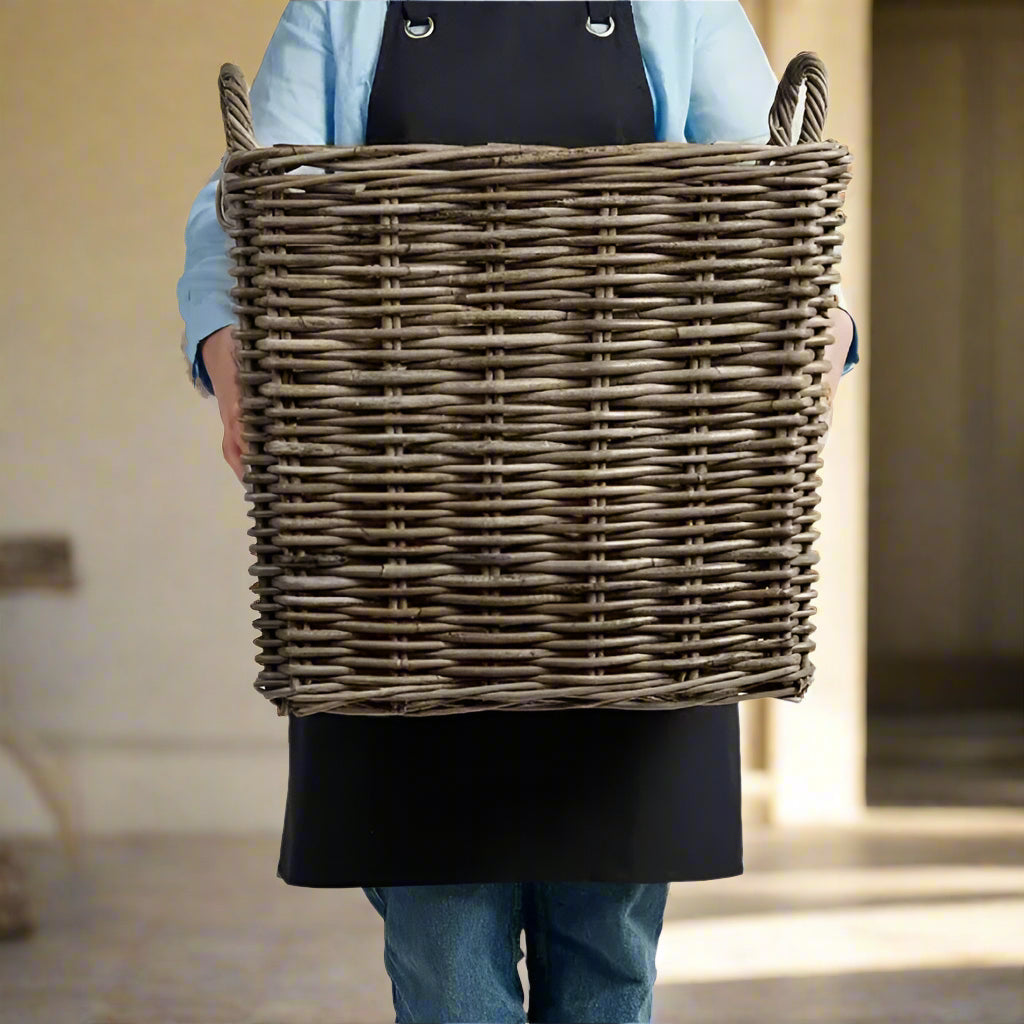 Sophia Square Rattan Basket - Extra Large
