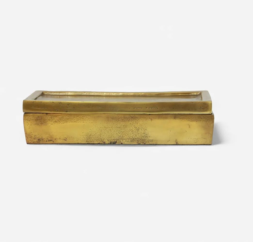Conrad Gold Metal Box - Large
