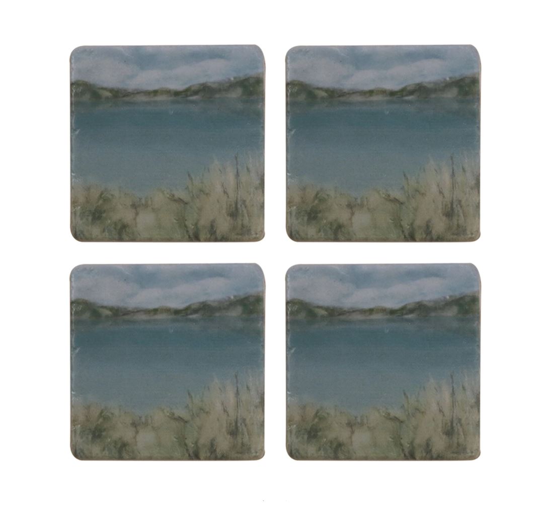 Island Summer Coaster - Set Of 4