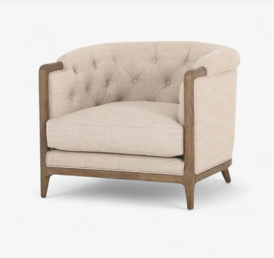Ellsworth Parisian Tufted Armchair | Pre Order Available | Arriving December