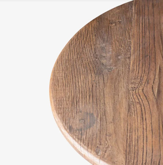 Fleur Old Elm Side Table | In Stock & Ready To Ship