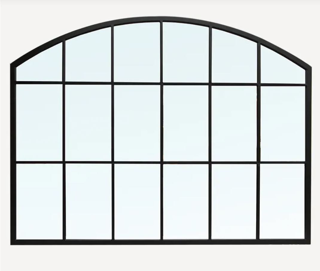 Mantle Arch Grid Mirror - In Stock & Ready To Ship