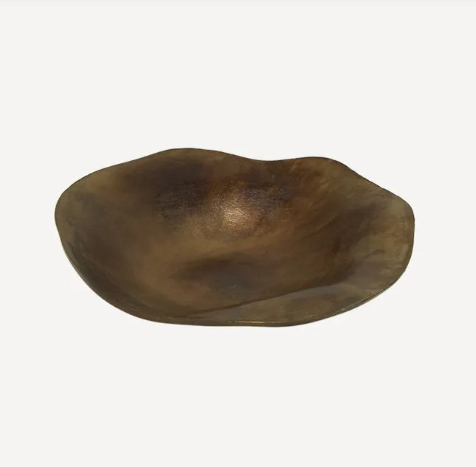 Alman Decorative Copper Finish Bowl - Small