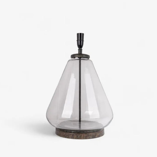 Tear Shape Glass Lamp Base - Arriving July