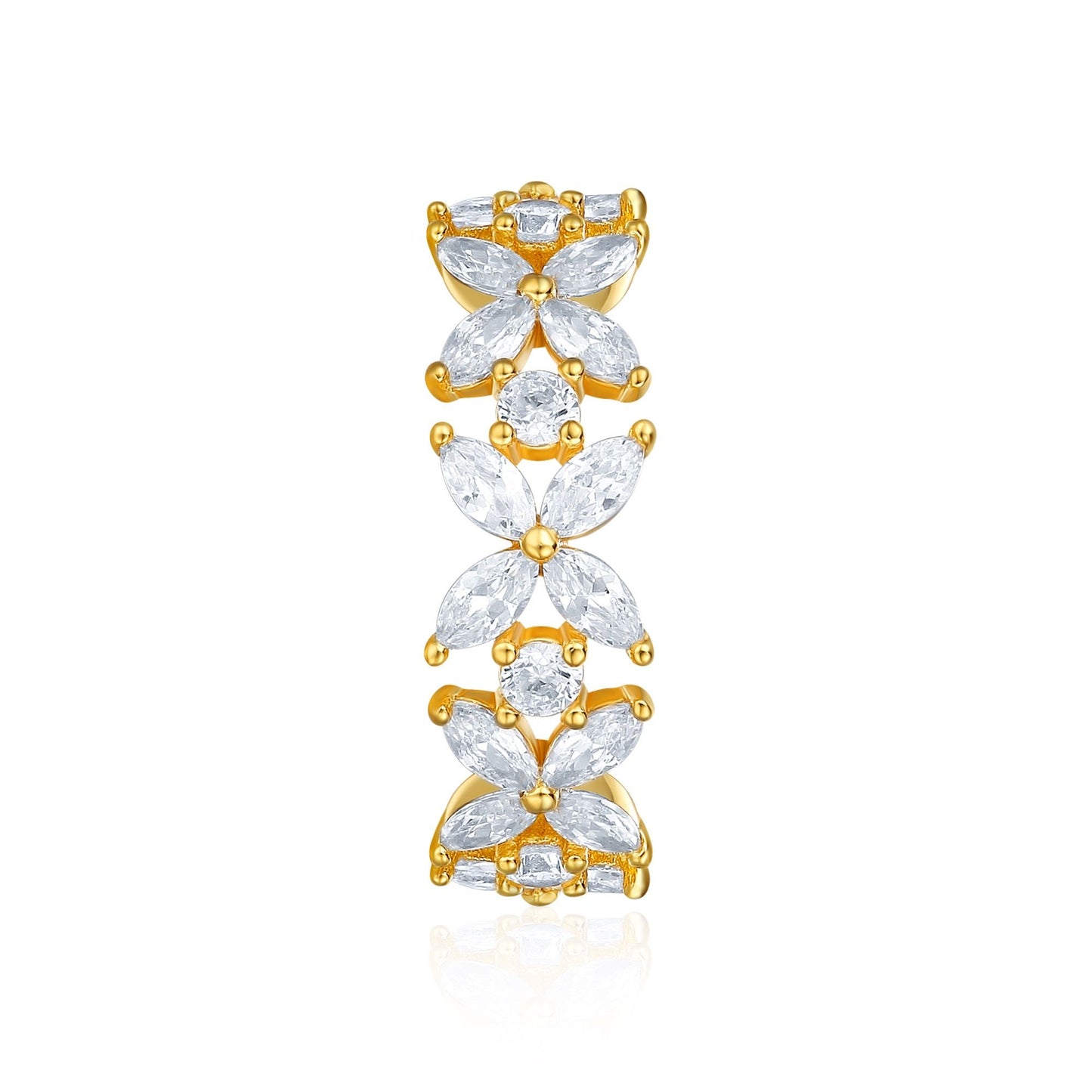 Victoria Floral Statement Ring