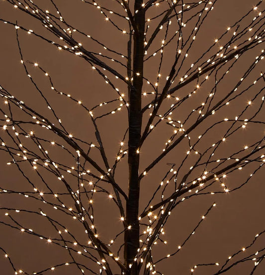 The enchanting LED Christmas Tree stands tall at 180cm and features 1300 warm white lights, with 20% of them elegantly twinkling to create a mesmerizing effect. Its flexible branches allow for customizable positioning and its warm glow invites a cozy, inviting atmosphere, perfect for setting a festive mood. Simply plug it in and instantly transform your indoor area into a captivating holiday scene!