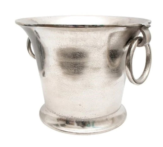 Indulge in the luxurious experience of using our Champagne Bucket with Ring Handles. Impress your guests and keep your drinks chilled with this elegant addition to your entertaining essentials. Elevate any special occasion with this stunning table feature.