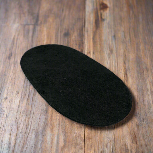 Crafted from volcanic lava stone, the Fabro Plate features a subtle curved design and is an incredibly versatile piece. Whether placed as a centrepiece on the dining table or used as a styling element in the living room, this shallow tray has a way of effortlessly highlighting its contents while providing a standalone sense of design.