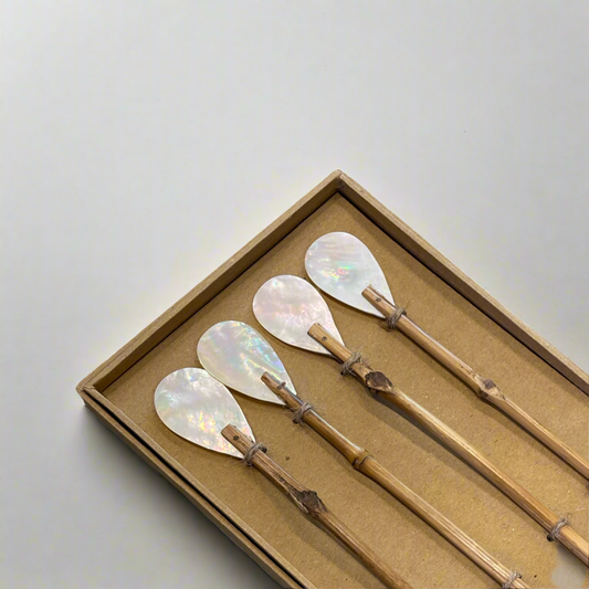 Capiz Spoon - Set Of 4