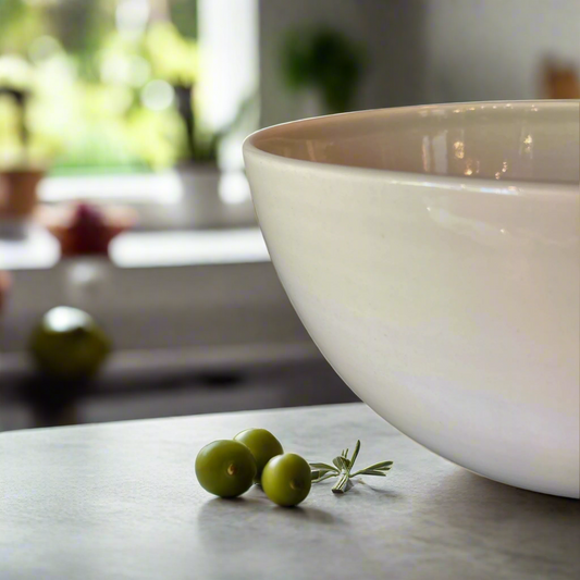 Lovingly handcrafted, this is an essential piece that brings a timeless component to any table or kitchen. Corner