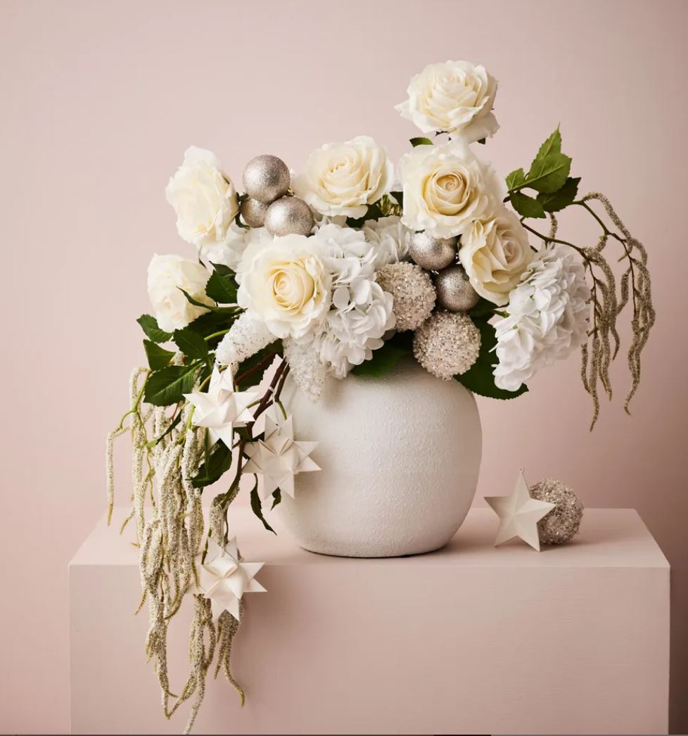 White Amaranthus Spray