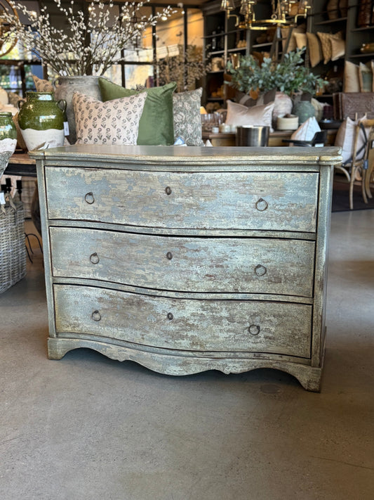 Bourges Distressed 3 Drawer Dresser