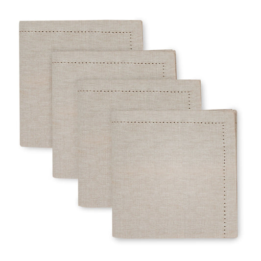 Oatmeal 100% Cotton Napkin - Set of 4