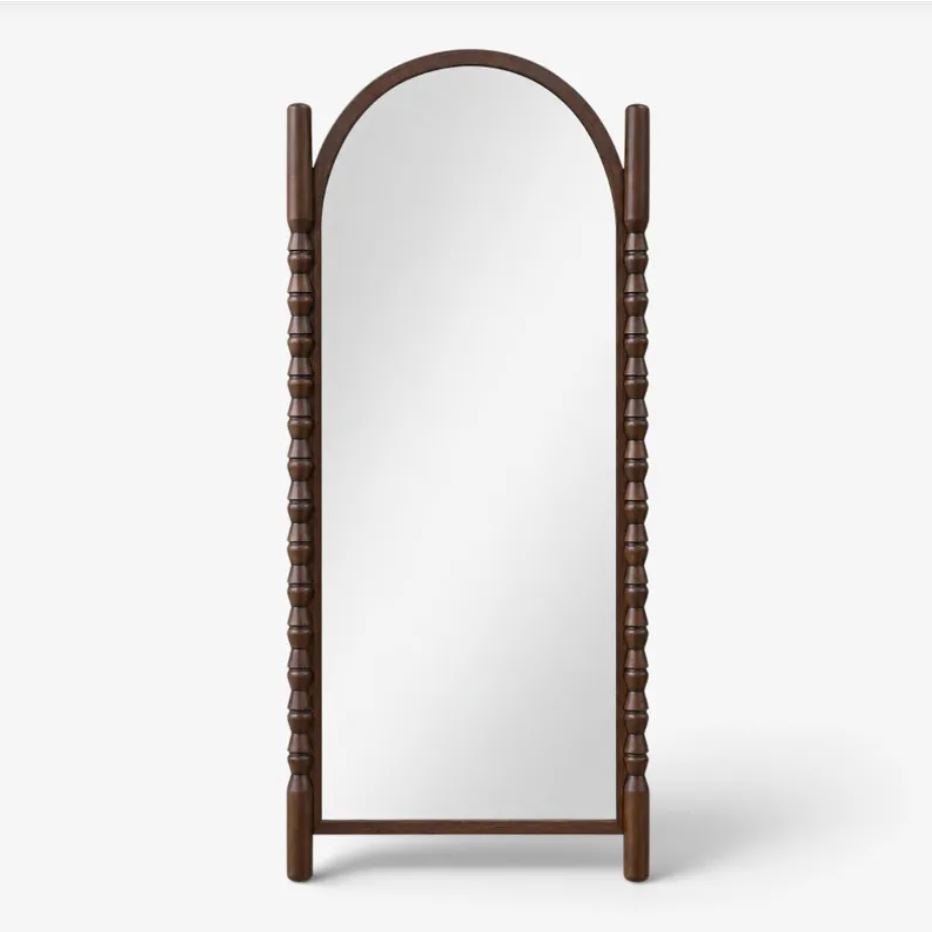 Calder Full Length Arch Timber Mirror