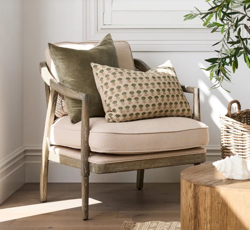 Brighton Rattan & Timber Armchair